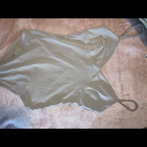 Forever 21 beige bodysuit